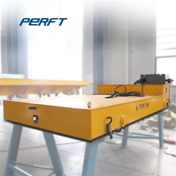 Industrial Transfer Cart With Push Button Pendant 30 Tons